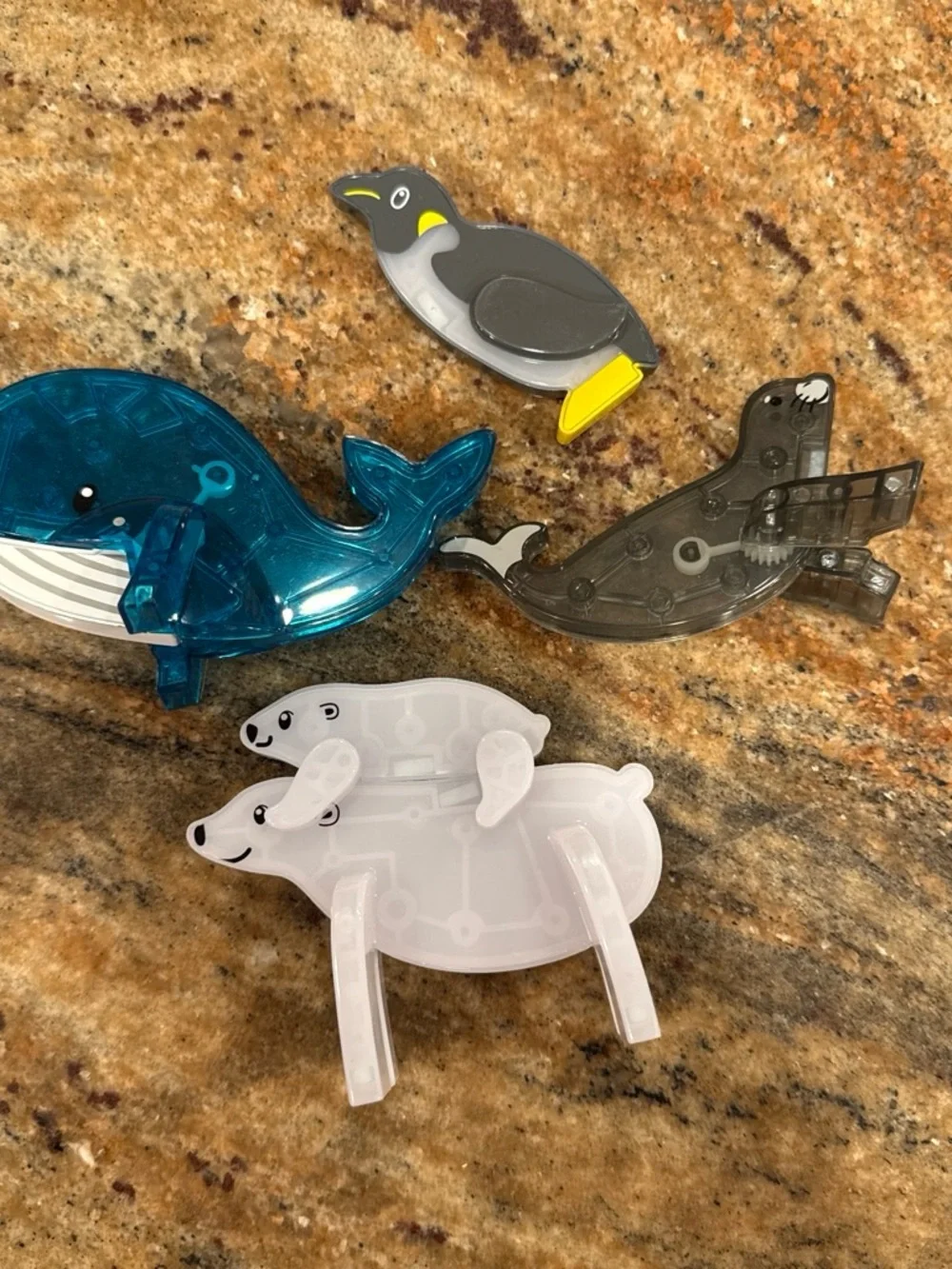 Magnatile Arctic animal set